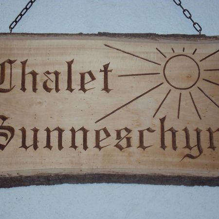 Chalet Sunneschyn Schwanden  Exteriör bild