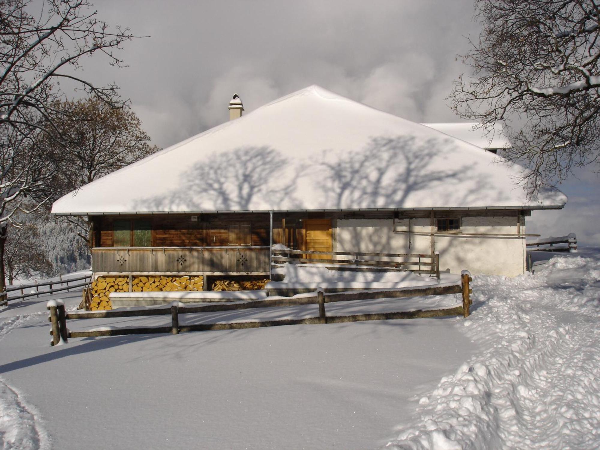 Chalet Sunneschyn Schwanden  Exteriör bild